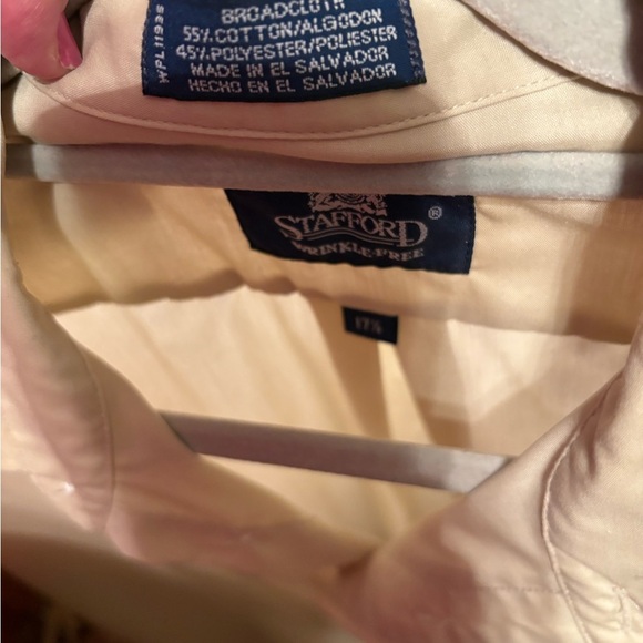 Men's Cream Shirt - Picture 5 of 5